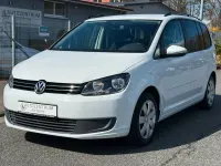Gebraucht VW Touran Comfortline 140 PS (102 kW) 2015 Weiß Van / Kleinbus