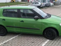 Gebraucht Skoda Fabia 85 PS (62 kW) 2012 Grün Kleinwagen