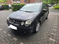 Gebraucht VW Polo 54 PS (39 kW) 2003 Schwarz Kleinwagen