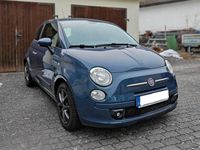 Gebraucht Fiat 500 Lounge 86 PS (63 kW) 2012 Blau Kleinwagen