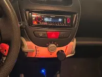 Gebraucht Citroën C1 Style 68 PS (50 kW) 2008 Schwarz Kleinwagen