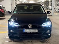 Gebraucht VW Polo Highline 95 PS (69 kW) 2018 Schwarz Kleinwagen