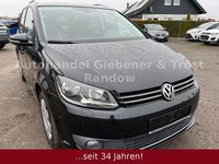 Gebraucht VW Touran Match 140 PS (102 kW) 2012 Schwarz Van / Kleinbus