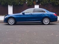 Gebraucht Mercedes C200 Edition 184 PS (135 kW) 2016 Blau Limousine