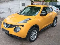 Gebraucht Nissan Juke Acenta 116 PS (85 kW) 2015 Gelb SUV