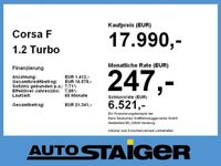 gebraucht Opel Corsa F 1.2 Turbo Elegance FLA SpurW LM KAM LED