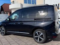 Gebraucht VW Caddy 122 PS (89 kW) 2022 Schwarz Van / Kleinbus