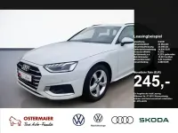 Gebraucht Audi A4 Advanced Plus 150 PS (110 kW) 2024 Gletscherweiß Kombi