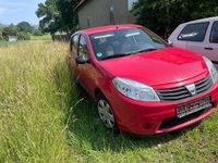 Gebraucht Dacia Sandero 75 PS (55 kW) 2010 Rot Kleinwagen