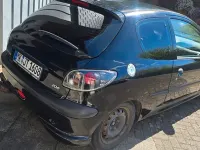 Gebraucht Peugeot 206 75 PS (55 kW) 2002 Schwarz Kleinwagen