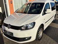 Gebraucht VW Caddy Maxi Trendline 102 PS (75 kW) 2012 Weiß Van / Kleinbus