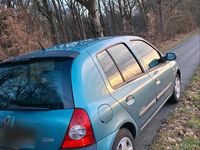 Gebraucht Renault Clio II 75 PS (55 kW) 2003 Blau Kleinwagen