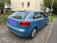 Second-hand Audi A3 105 CP (77 kW) 2008 Albastru Hatchback