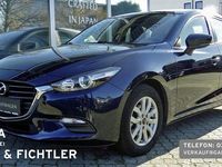 Gebraucht Mazda 3 Prime-Line 101 PS (74 kW) 2017 Blau Limousine