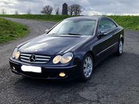 Gebraucht Mercedes CLK200 184 PS (135 kW) 2008 Blau Coupé