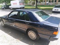 Gebraucht Mercedes 190 110 PS (80 kW) 1991 Blau Limousine