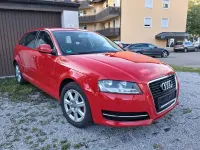 Gebraucht Audi A3 Sport 105 PS (77 kW) 2011 Rot Kleinwagen