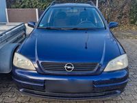 Gebraucht Opel Astra Selection 84 PS (61 kW) 2001 Blau Kombi