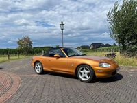 Gebraucht Mazda MX5 110 PS (80 kW) 1998 Gold Cabrio