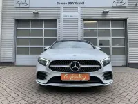 Gebraucht Mercedes A200 AMG line 163 PS (119 kW) 2020 Digitalweiss  metalliclack (metallic) Limousine