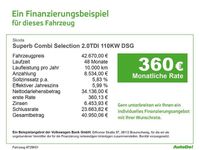 Gebraucht Skoda Superb Selection 150 PS (110 kW) 2025 Weiß Kombi