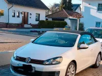 Gebraucht VW Golf Cabriolet GTI 211 PS (155 kW) 2014 Weiß Cabrio