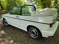 Gebraucht VW Golf Cabriolet 98 PS (72 kW) 1990 Weiß Cabrio