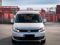 Second-hand VW Caddy Maxi 105 CP (77 kW) 2014 Argintiu Monovolum