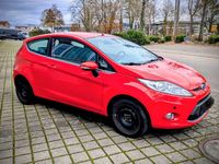 Gebraucht Ford Fiesta Titanium 97 PS (71 kW) 2009 Rot Kleinwagen
