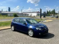 Gebraucht VW Golf VI Style 86 PS (63 kW) 2011 Blau Kleinwagen