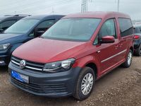 Gebraucht VW Caddy Trendline 102 PS (75 kW) 2019 Rot Van / Kleinbus
