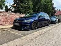 Gebraucht VW Golf VII Highline 150 PS (110 kW) 2017 Blau Kombi
