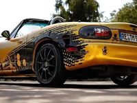 Gebraucht Mazda MX5 110 PS (80 kW) 2002 Gelb Cabrio