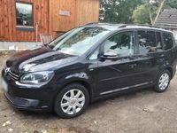 Gebraucht VW Touran Match 105 PS (77 kW) 2013 Schwarz Van / Kleinbus