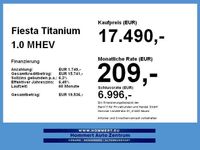 gebraucht Ford Fiesta Titanium 1.0 MHEV Klima*LED*Winterpaket