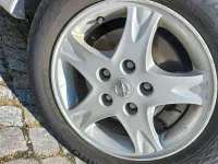 Gebraucht Nissan Almera Tino 98 PS (72 kW) 2003 Silber Van / Kleinbus