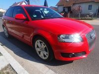 Gebraucht Audi A3 125 PS (91 kW) 2009 Rot Kleinwagen