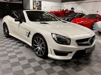 Gebraucht Mercedes SL63 AMG AMG 585 PS (430 kW) 2014 Designo diamant weiß Cabrio