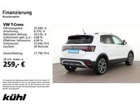 Gebraucht VW T-Cross Style 116 PS (85 kW) 2024 SUV