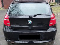 Usata BMW 116 122 CV (89 kW) 2009 Nero Utilitaria