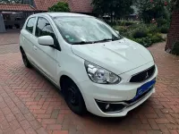 Gebraucht Mitsubishi Space Star 69 PS (50 kW) 2018 Weiß Kleinwagen