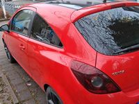 Gebraucht Opel Corsa 80 PS (58 kW) 2010 Rot Kleinwagen