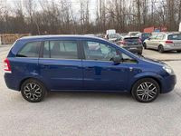 Gebraucht Opel Zafira Edition 140 PS (102 kW) 2010 Blau Van / Kleinbus