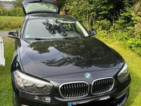 Gebraucht BMW 116 109 PS (80 kW) 2016 Schwarz Kleinwagen