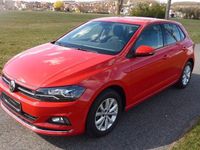 Gebraucht VW Polo Highline 95 PS (69 kW) 2018 Rot Kleinwagen