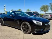 Gebraucht Mercedes SL500 Sport 435 PS (319 kW) 2012 Obsidianschwarz  metalliclack Cabrio