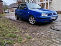 Gebraucht VW Golf Cabriolet 101 PS (74 kW) 1998 Blau Cabrio