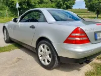Gebraucht Mercedes SLK230 193 PS (141 kW) 1997 Silber Cabrio