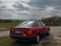 Second-hand Audi 80 90 CP (66 kW) 1990 Roșu Berlinǎ