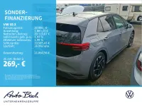 Gebraucht VW ID.3 150 kW (204 PS) 2021 Mondsteingrau/schwarz Kleinwagen